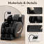 Fauteuil inclinable brun zéro gravité