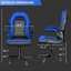 Fauteuil de jeu et de course pivotant réglable en cuir Inbox Zero Racing-1636668381