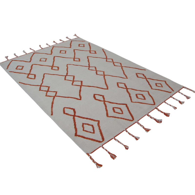 Trumbull Geometric Hand Woven Area Rug, Rectangle 200 x 290cm