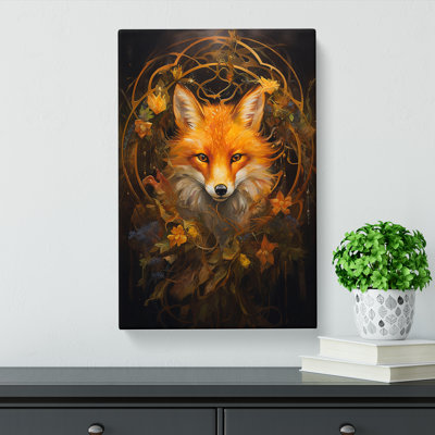 Fox Conceptual No.2 - Wrapped Canvas