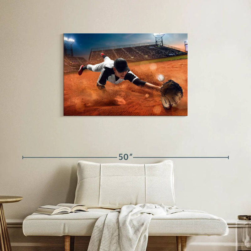Sireci Baseball Game Catch, 24" H x 36" W