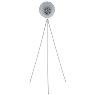 146Cm White Tripod Floor Lamp