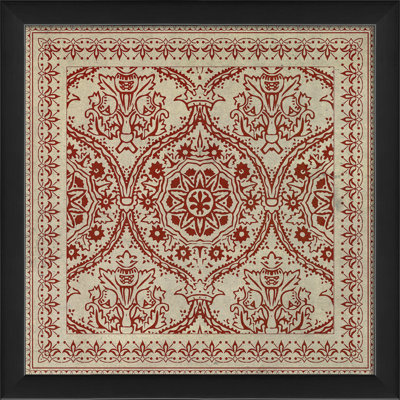 9, impression encadrée Tile