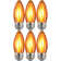2 Watt Amber LED Bulb