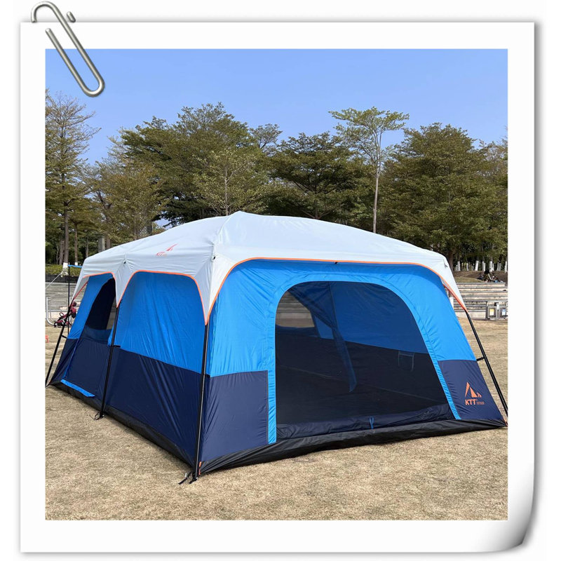 Tente pour 11 personnes, Bleu