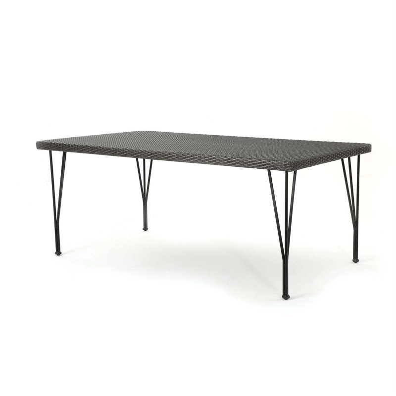 Beaulah Dining Table Stylish Summer Entertaining Ample Seating High-Quality Construction Versatile Design