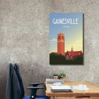 Latitude Run® 'Gainesville' by Omar Escalante Canvas Wall Art, 26" x 40"