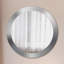 Huldar Glass Flat Wall Mirror