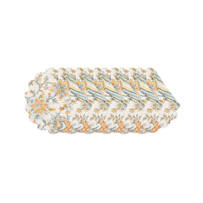 Ainsley Round Cotton Placemat