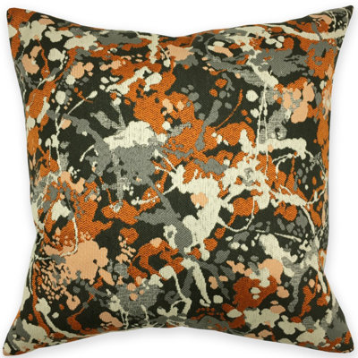 Heath Abstract Feather Throw Pillow