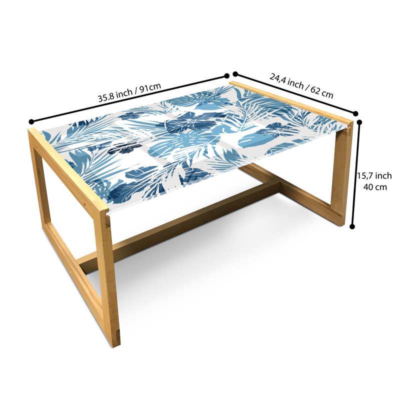 Jacolien Sled Coffee Table, 90cm H x 62cm W x 40cm D