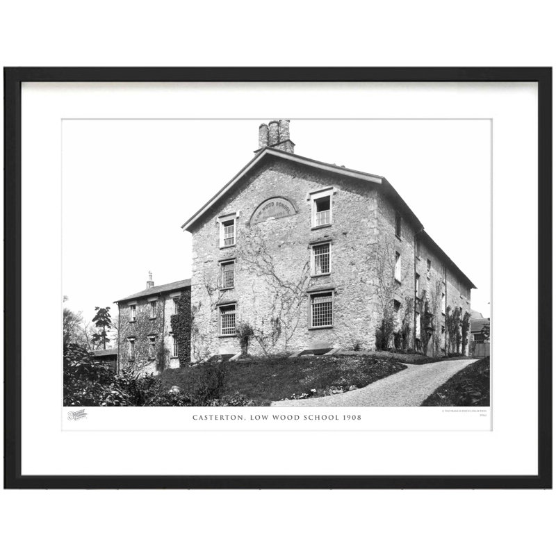 Casterton, Low Wood School 1908 by Francis Frith - Single Picture Frame Print, 60cm H x 80cm W x 2.3cm D