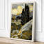 Cypress Rising Art Deco - Wrapped Canvas-1634097779-1634097781