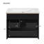 Armoire de salle de bain murale flottante avec tiroirs doubles-674212268