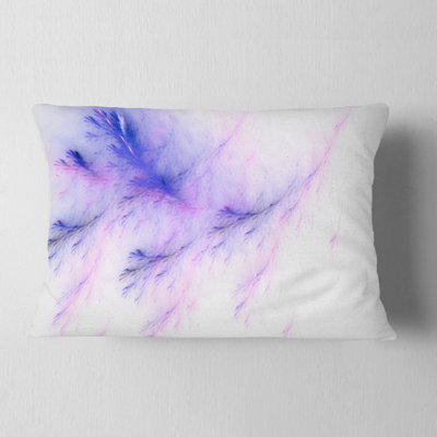 Abstract Abstract Bright Veins of Marble Lumbar Pillow