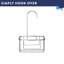 Chrome Hook Over Shower Caddy