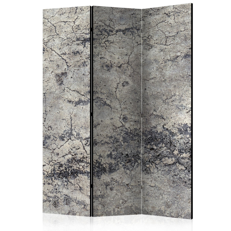 Grabriela 135cm W x 172cm H 3 - Panel Solid Wood Folding Room Divider