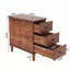 Table de chevet 3 tiroirs, table d'appoint rétro