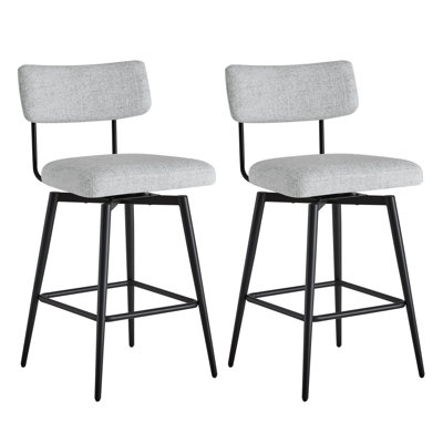 Bayardo Swivel 27.4'' Counter Stool