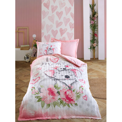 Cotton Floral Duvet Cover