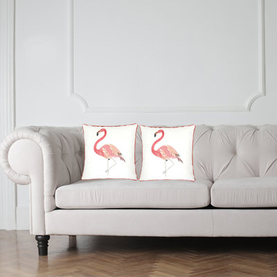 Coussin simple 20 po x 20 po Lina 2 PC
