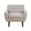 Fauteuil d'appoint capitonné-896023954