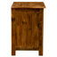Table de chevet à trois tiroirs Fireside Lodge Barnwood XL