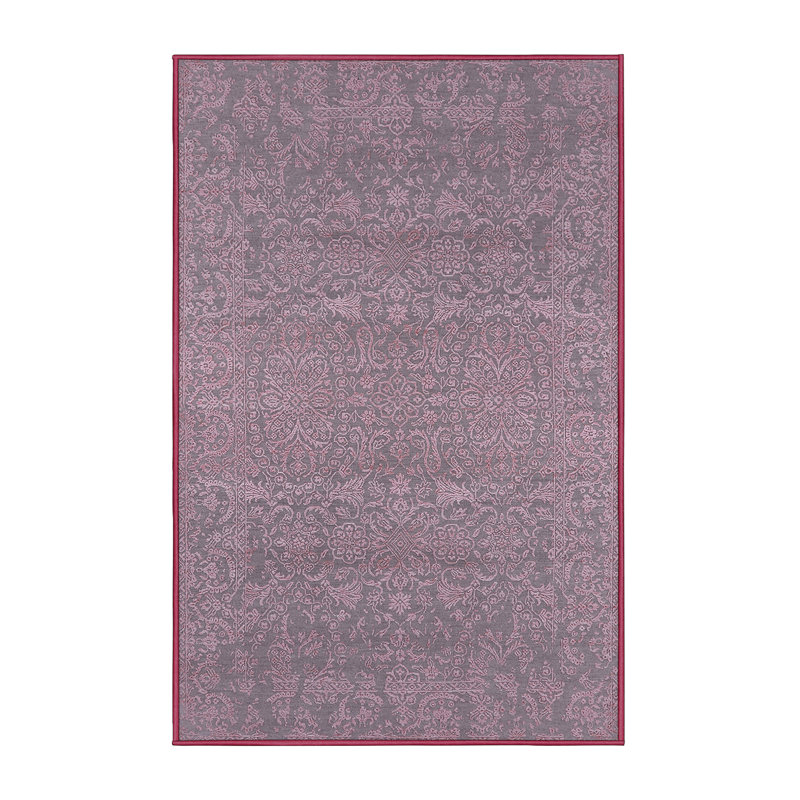 Tapis oriental rose / gris Guntersville, Rectangle 3 pi x 5 pi