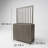 Grove Divider Planter- Grey Brown