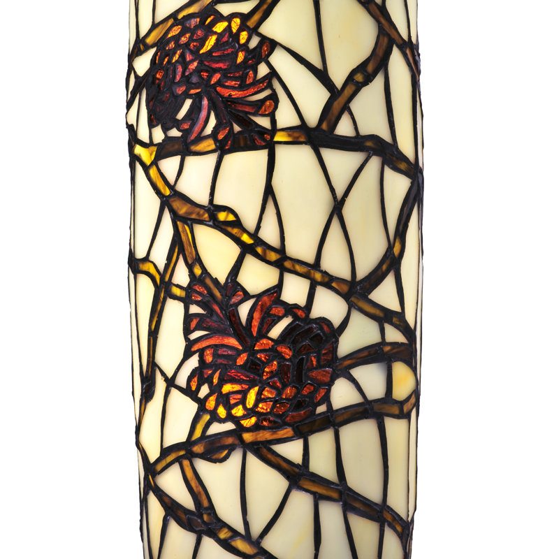 Luminaire suspendu cylindrique 5 lumières Pine Branch
