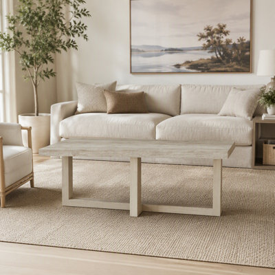 Luno 3-Piece Coffee Table Set, Includes Coffee Table and Two End Tables