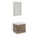 Fresca Formosa 24" Wall Mount Single Sink Bathroom Vanity Set with Top, Sink and Mirror (Faucet Not Included)