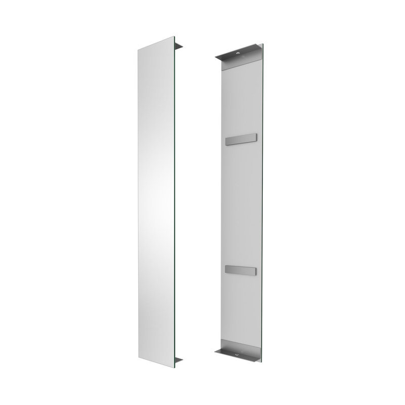 Smart LED Medicine Cabinet With Fog-Free Mirror – Surface/Recessed Mount, Dimmable Lights, Time Display, Outlet & Sensor Light