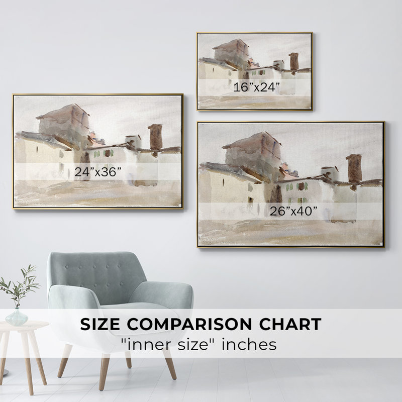«Vintage Nautical Print-XXVII» sur, Toile avec cadre flottant or, H 27 po x l 41 po
