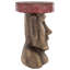 Easter Island Moai Sculptural Side Table