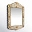 Ren Botanic Bone Inlay Traditional Distressed Accent Mirror-1696650710