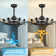 21.3'' Remote Control Reversible Ceiling Fan With Lighting Kits For Living Room/Bedroom