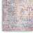 Machine Washable Oriental Blue/Red Area Rug-844340233
