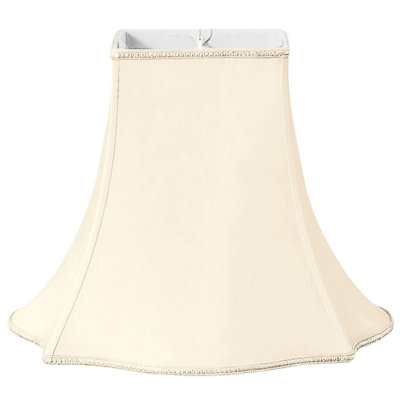 Abat-jour cloche en soie / shantung (araignée)
