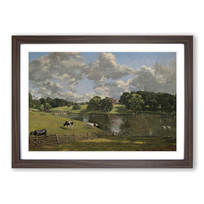 Wivenhoe Park, Essex by John Constable - Framed Print