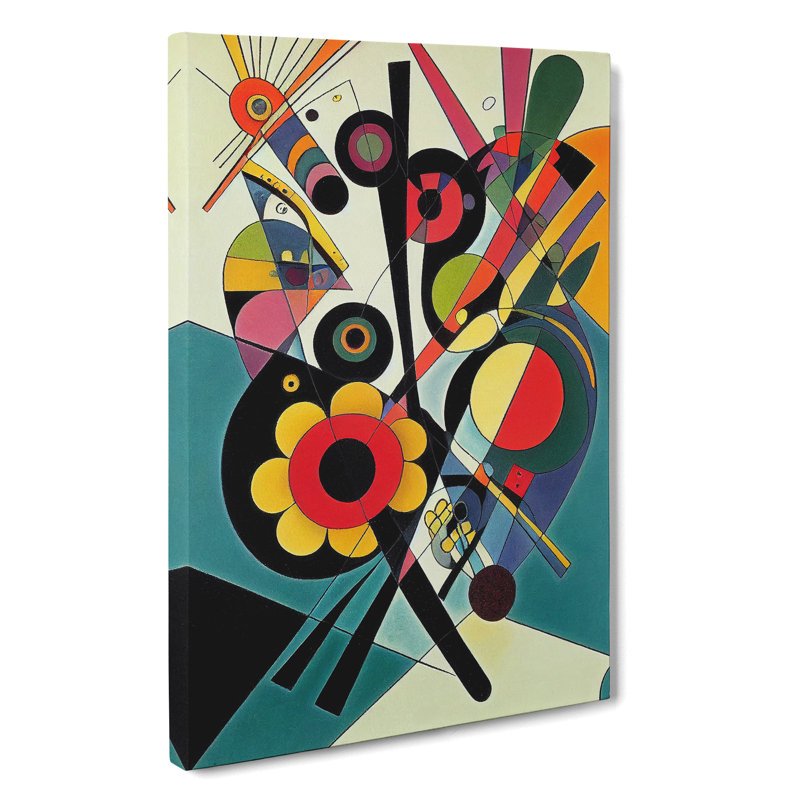 Unique Flowers No.2 - Wrapped Canvas, 50cm H x 35cm W x 3cm D