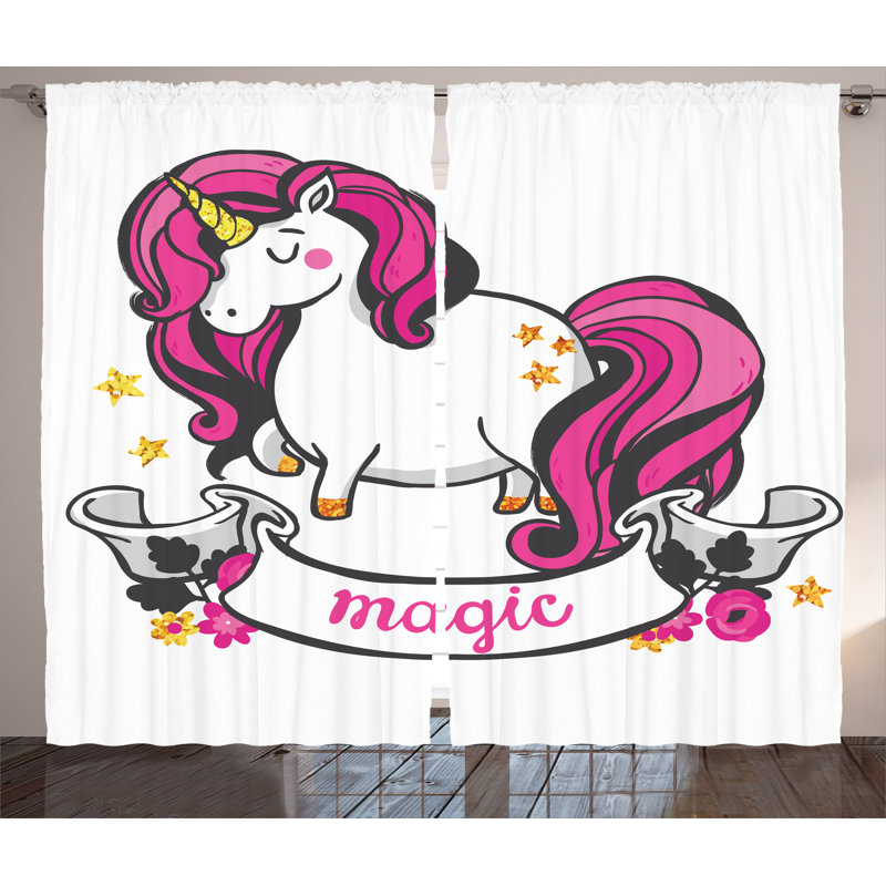 Terry Semi Sheer Curtain Pair, 54" W x 84" L