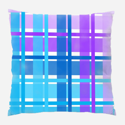Coussin décoratif Gingham