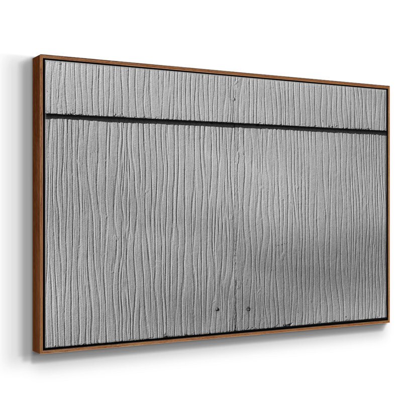 Found Textures I - Toile encadrée de qualité supérieure - prête à être accrochée, H 17 po x l 25 po x P 2 po