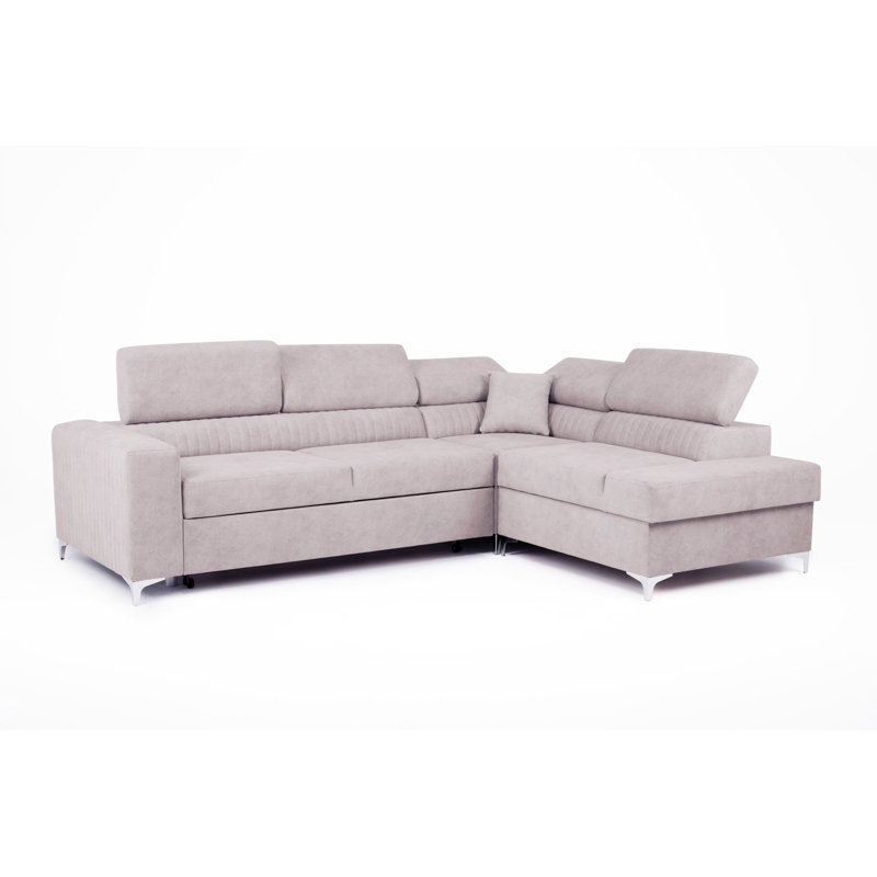 Sectional, RIGHT, LIGHT BEIGE