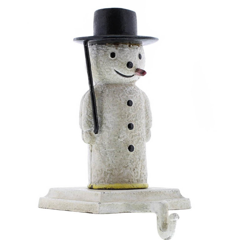 Porte-chaussette bonhomme de neige