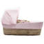 Moses Basket With Stand with Bedding with Mattress