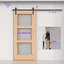 Ensemble de quincaillerie pour porte de grange standard coulissante ATT-70762601