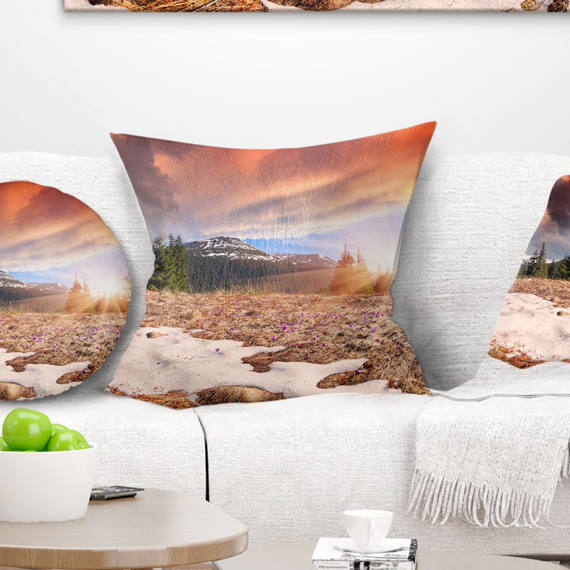 Coussin Bloom, 18 po x 18 po, Coussin décoratif