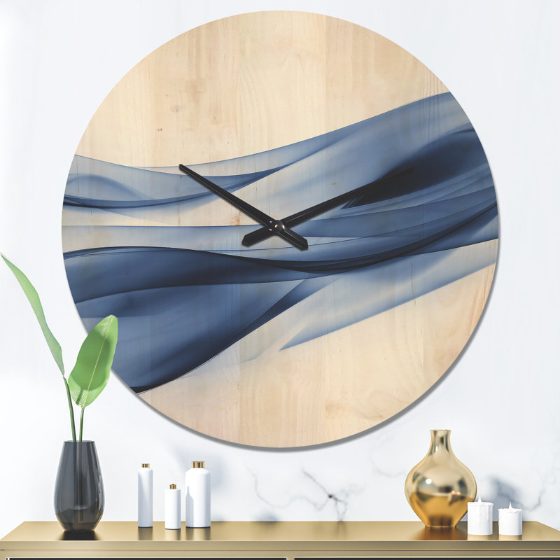 Glittering Pattern Wall Clock, Large